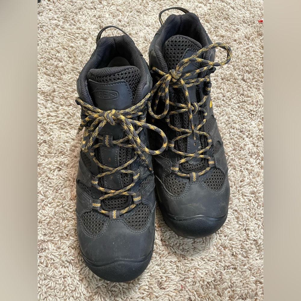 Keen steel toe utility boots
